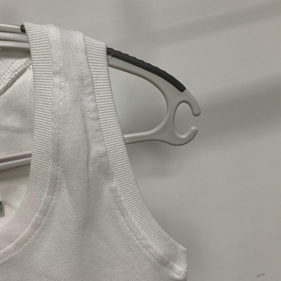 Loewe White Tank Top with Logo Detail - Picture 5 of 6